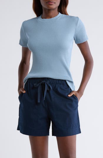 Shop Vince Fitted Rib T-shirt