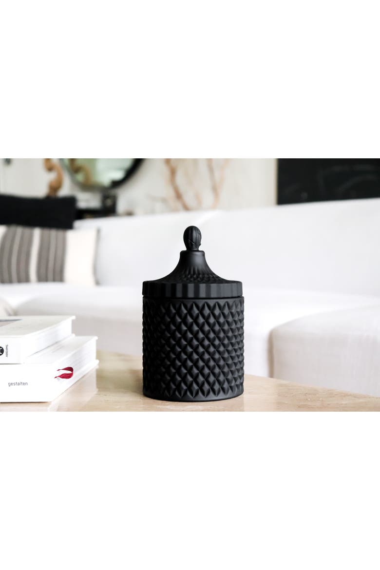 Black Currant Vetiver Candle, Alternate, color, Black