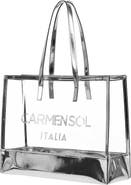 CARMEN SOL Taormina Clear Tote Bag