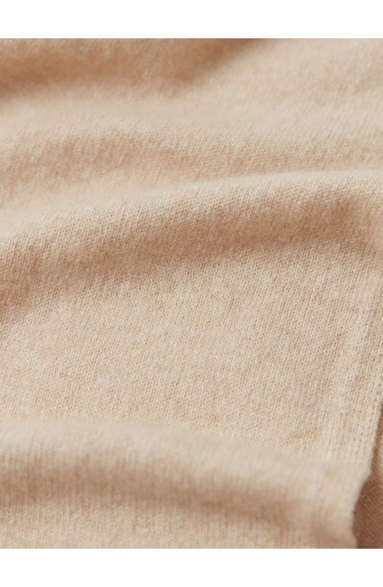 Gobi Cashmere Cashmere Jersey Knit scarf, Alternate, color, Beige