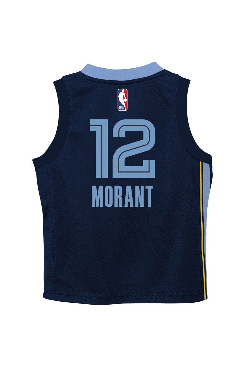 Preschool Nike Ja Morant Navy Memphis Grizzlies Swingman Player Jersey - Icon Edition, Alternate, color, Navy