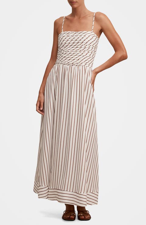 Tanya Stripe Maxi Sundress