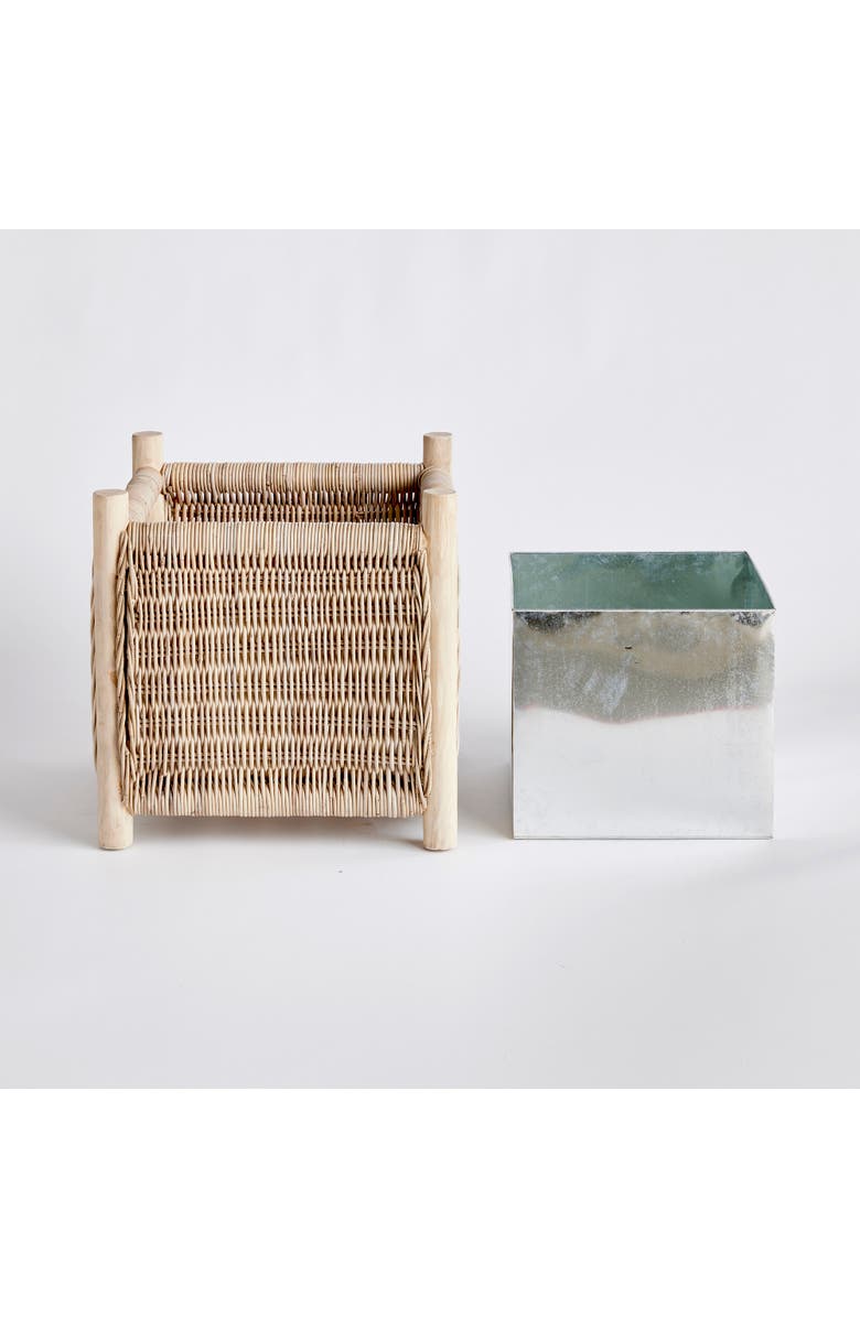 Napa Home & Garden Landon Medium Planter, Alternate, color, Brown