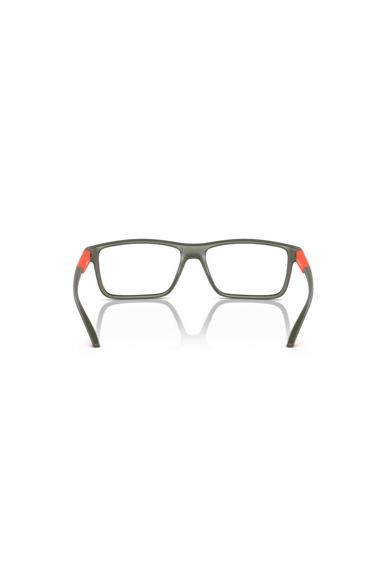 56mm Rectangle optical glasses, Alternate, color, Green/ Red