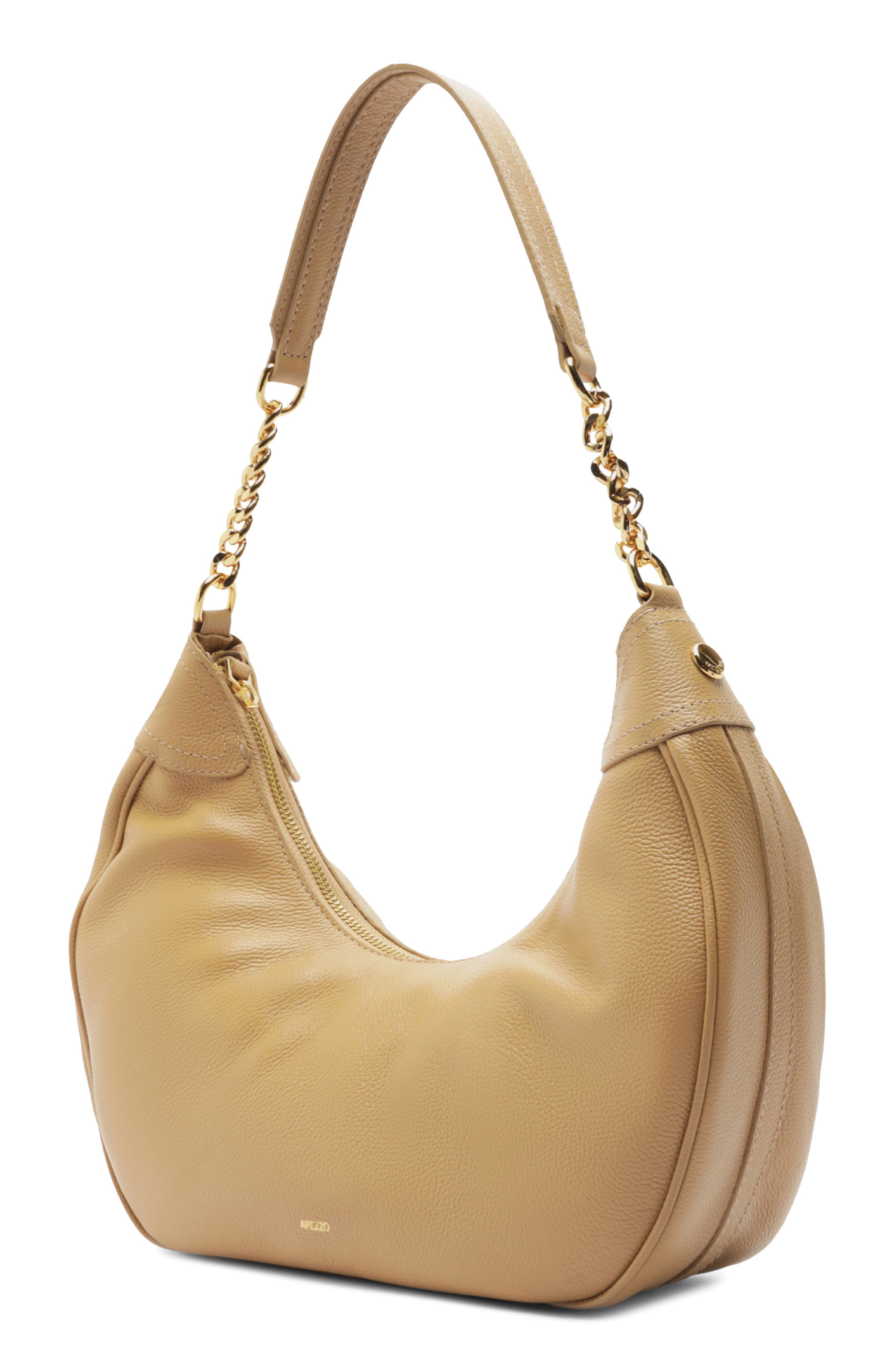 Arezzo Large Elena Leather Hobo, Alternate, color, 