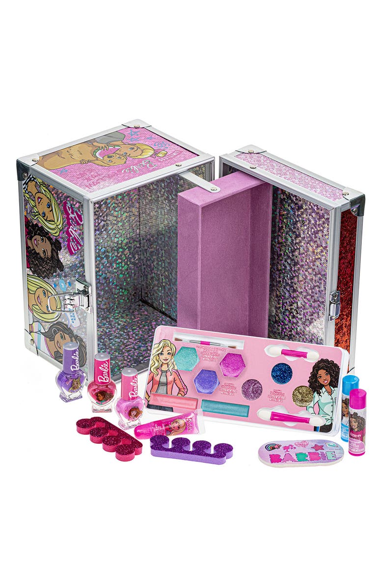 TOWNLEYGIRL x Barbie<sup>®</sup> Kids' Cosmetic Train Case, Alternate, color, 