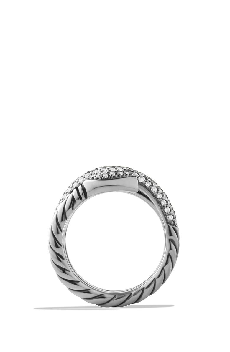 David Yurman 'Renaissance' Ring with Diamonds, Alternate, color,