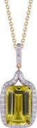 Kahn High Jewelry London Blue Topaz Necklaces with Diamonds