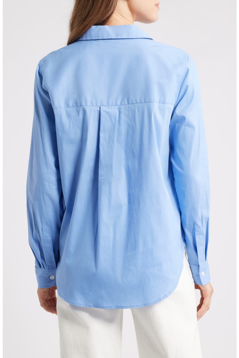 Alden Rhinestone Shirt, Alternate, color, FRESH HYDRANGEA