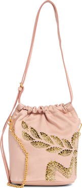 MCM Himmel Laurel Drawstring Bucket Bag