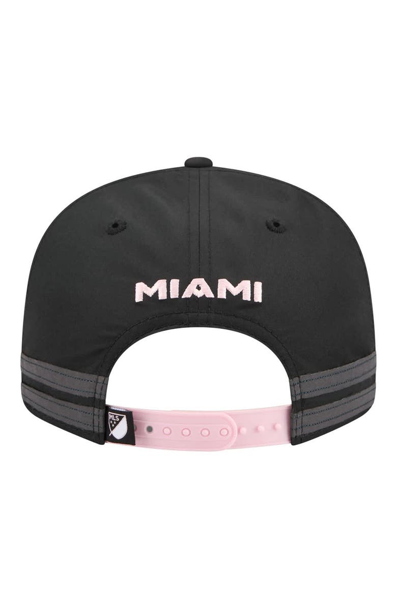 New Era Men's New Era Black Inter Miami CF 2026 Jersey Hook 9FIFTY Snapback Hat, Alternate, color, Black