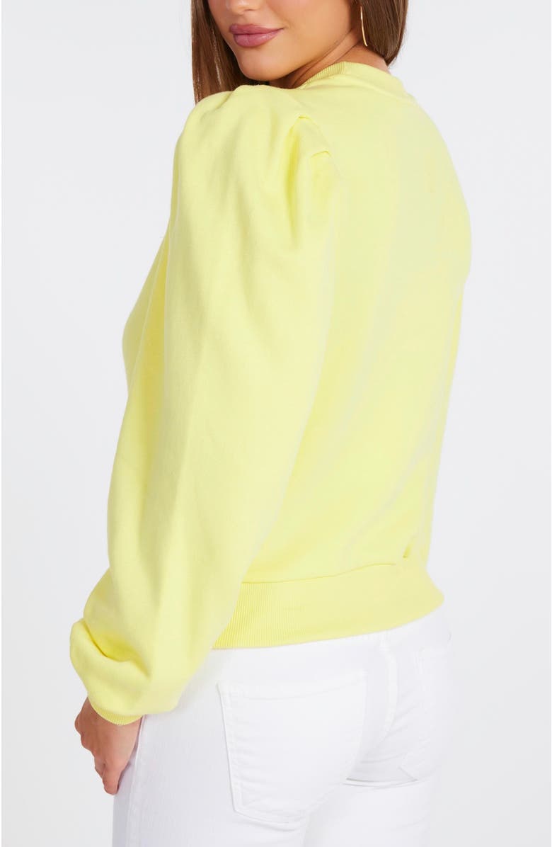 Bishop + Young Laurent Sweatshirt, Alternate, color, Lemon