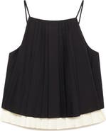 MANGO Pleat Hem Camisole