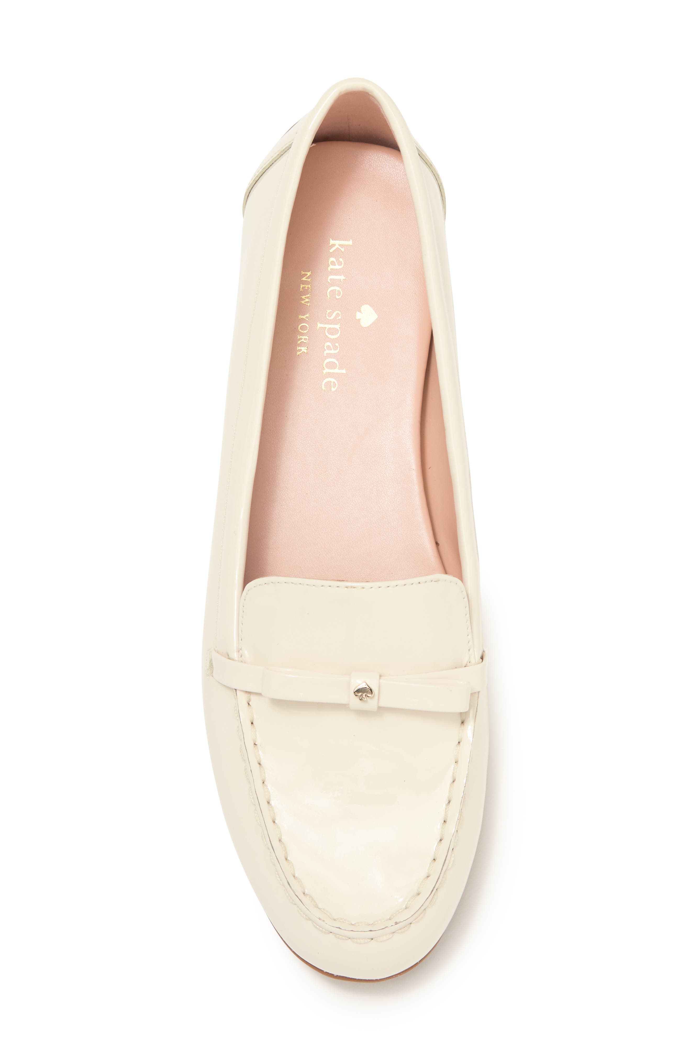 Kate Spade New York danika loafer, Alternate, color, Parchment