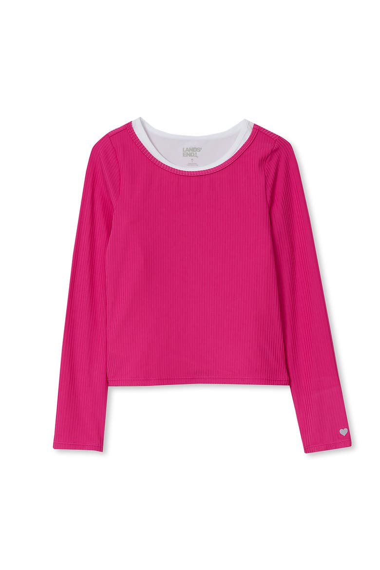 Girls 2 In 1 Active Set Top, Main, color, Rose Violet