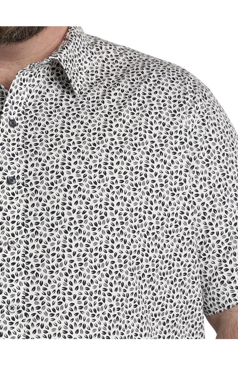 Synrgy by DXL Big & Tall Geometric Print Sport Shirt, Alternate, color, 