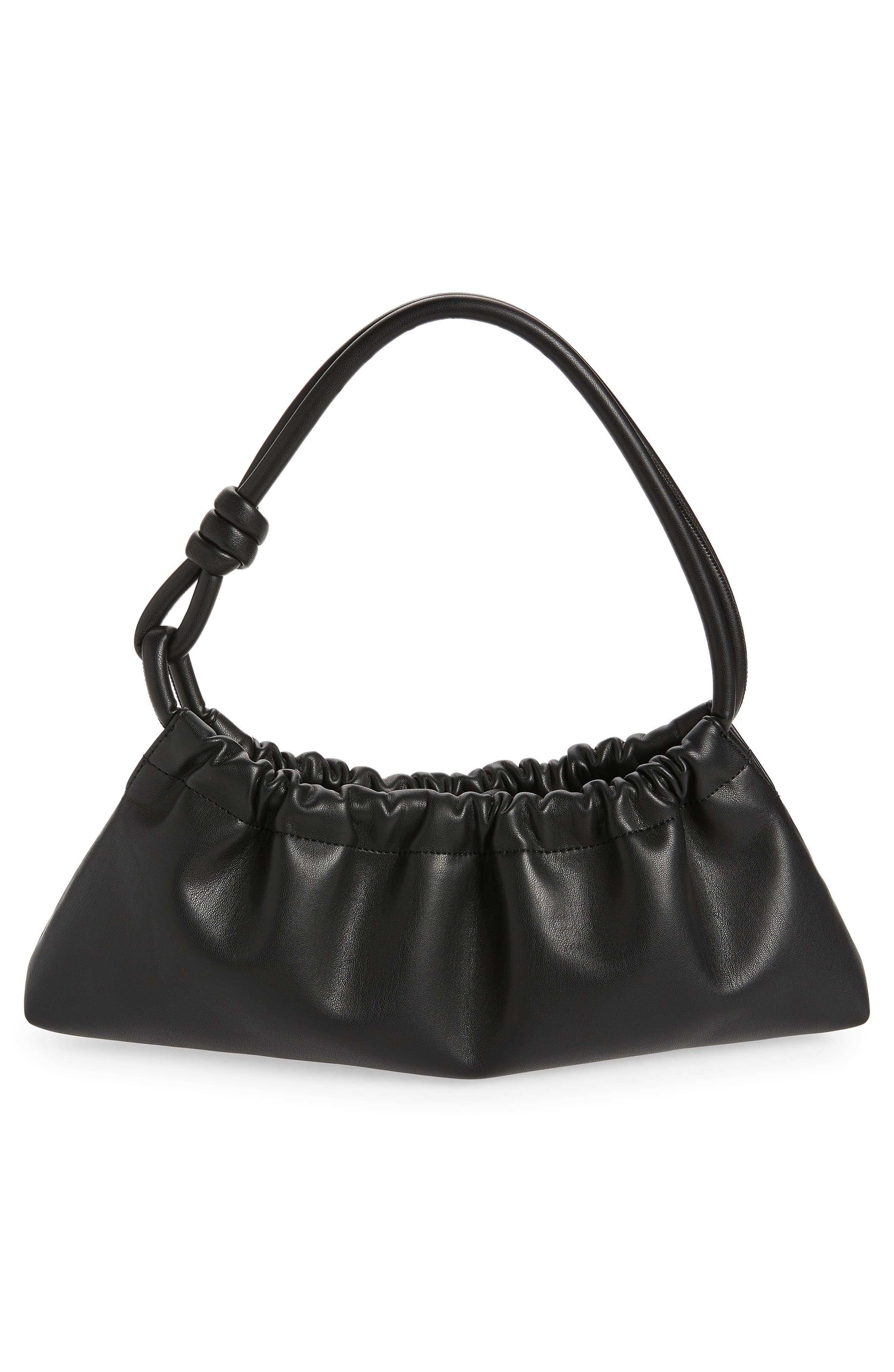 Nanushka Valerie Vegan Leather Shoulder Bag, Alternate, color, 