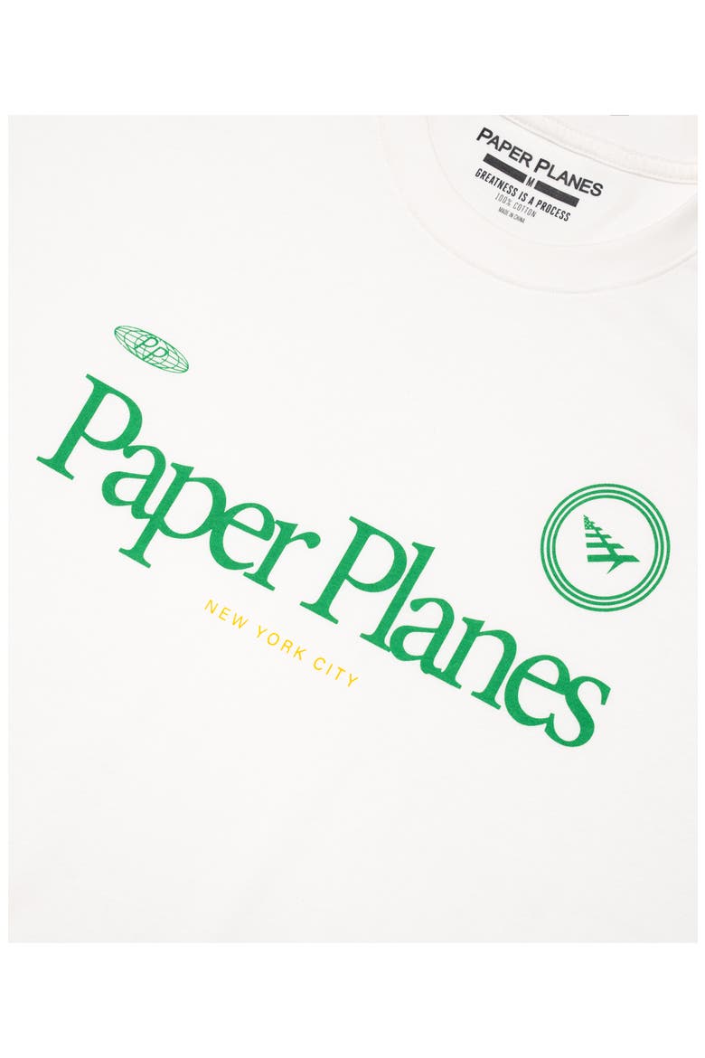 Soccer Stripe Cotton Graphic T-Shirt, Alternate, color, WHITE