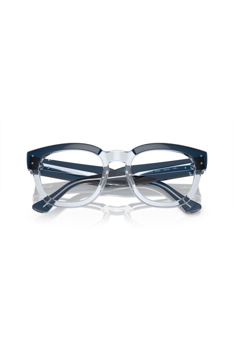 Ray-Ban 48mm Square optical glasses, Alternate, color, Blue