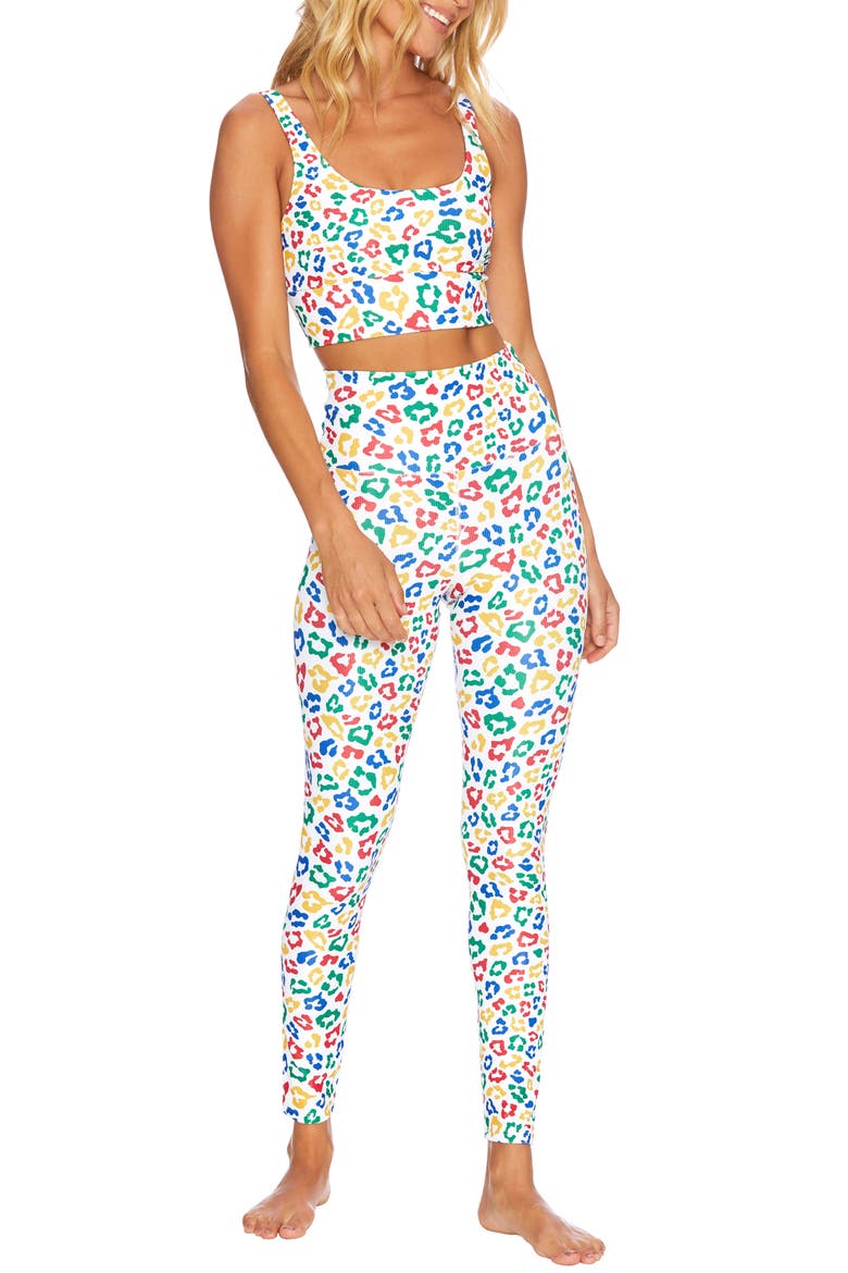 Ayla Leopard High Waist Leggings, Alternate, color, PRIMARY LEOPARD