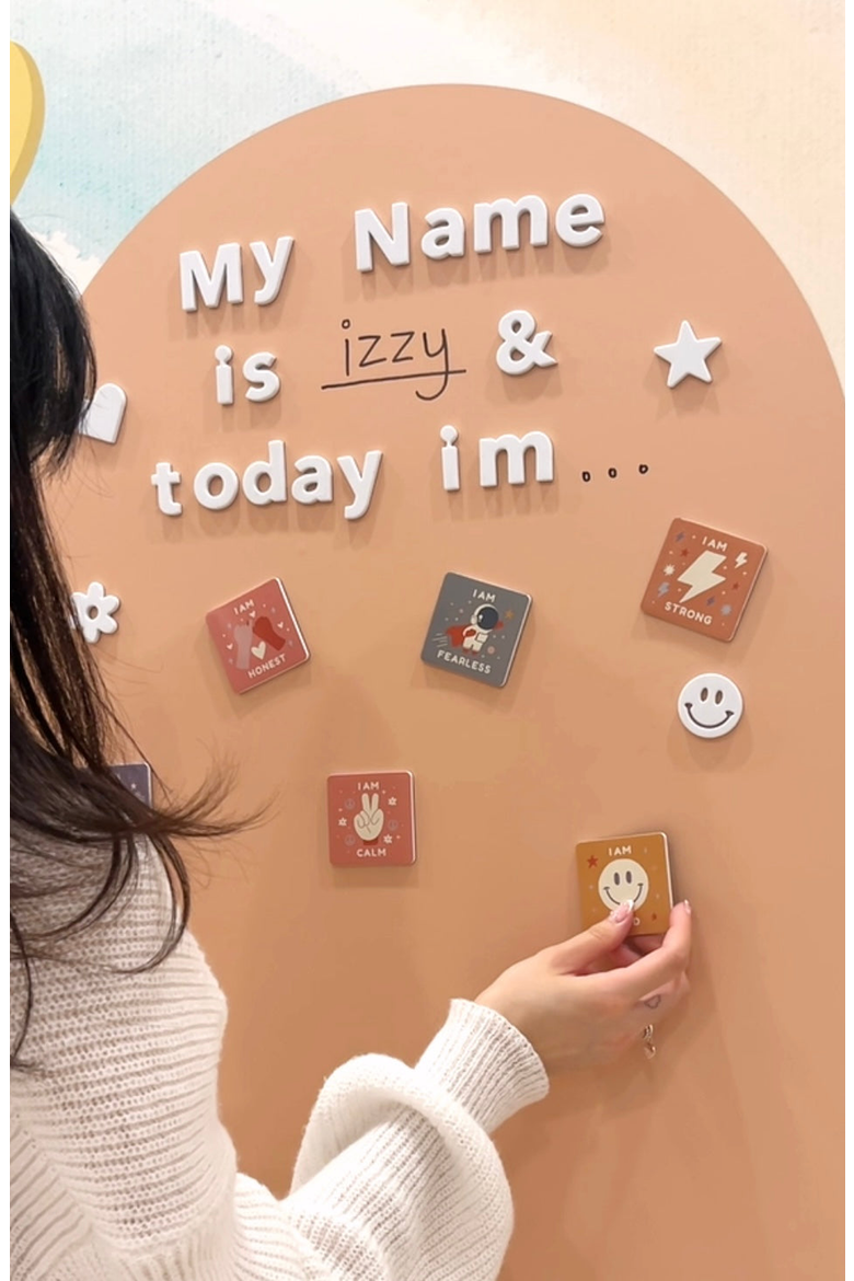 Affirmations Soft Foam Magnetic Set, Alternate, color, Multicolor