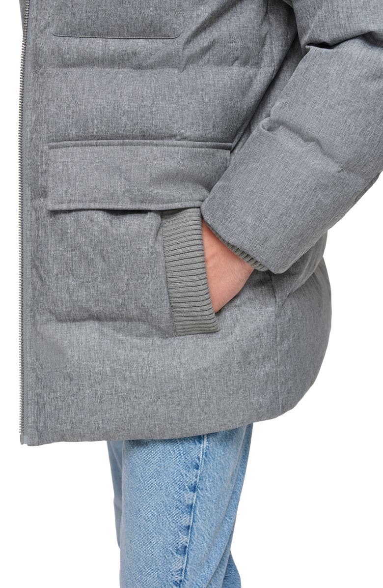 Andrew Marc Amsteg Water Resistant Quilted Down Parka, Alternate, color, 