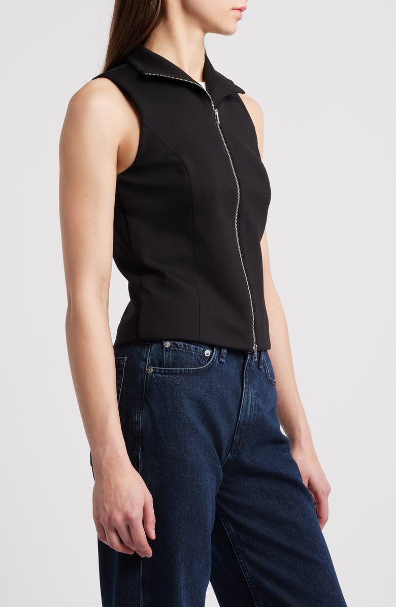 rag & bone Irina Zip Front Vest, Alternate, color,