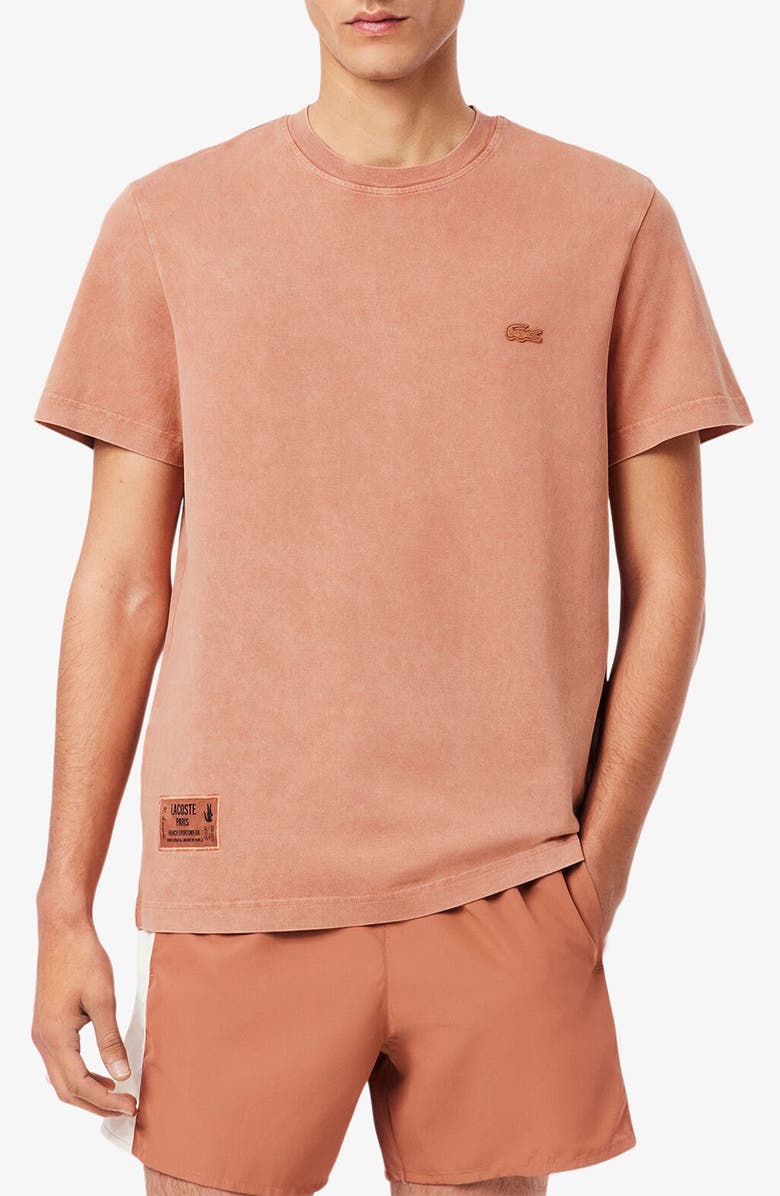 Lacoste Regular Fit Washed T-Shirt, Main, color, I1k Track