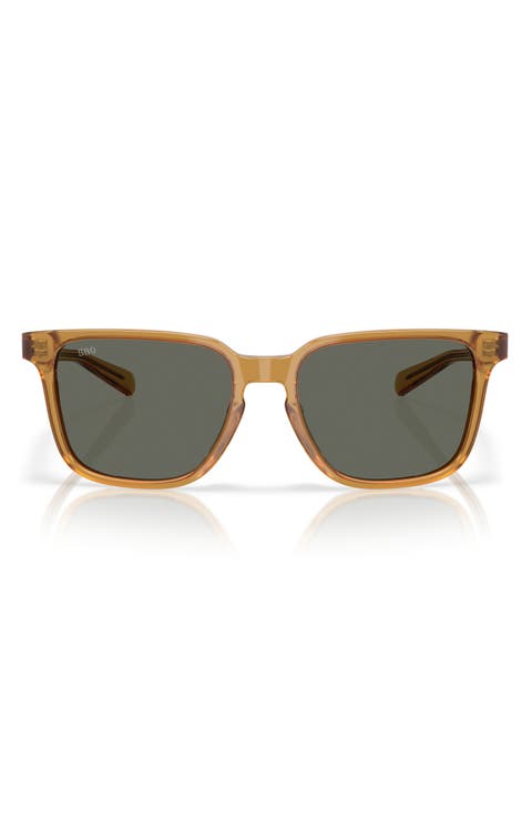 Kailano 53mm Polarized Square Sunglasses