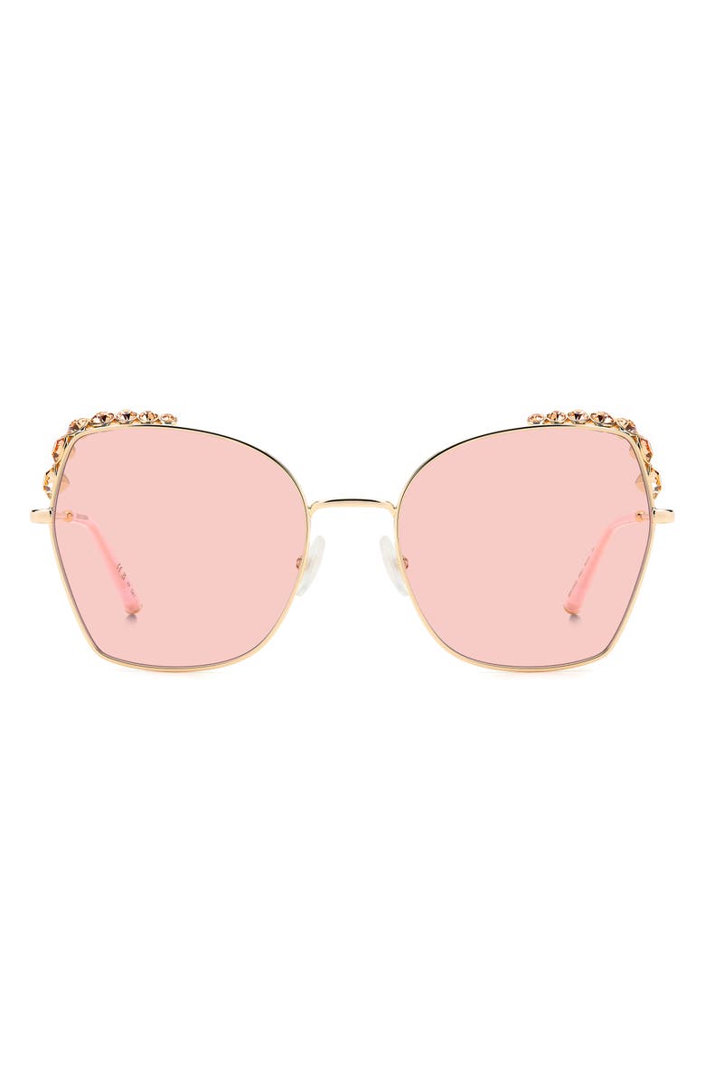 Carolina Herrera 59mm Square Sunglasses, Main, color, 