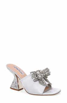 LADY COUTURE Spark Crystal Bow Mule