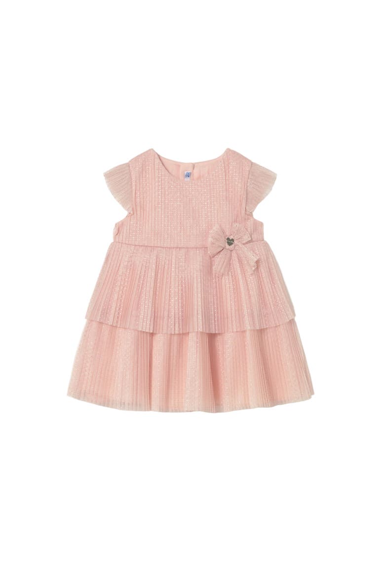 Dress With Glitter Bow, Main, color, Pink