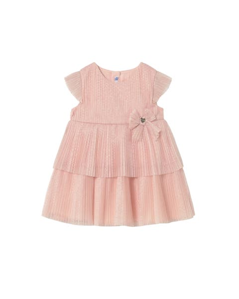 Dress With Glitter Bow