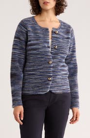 CYRUS Crewneck Button Front Cardigan