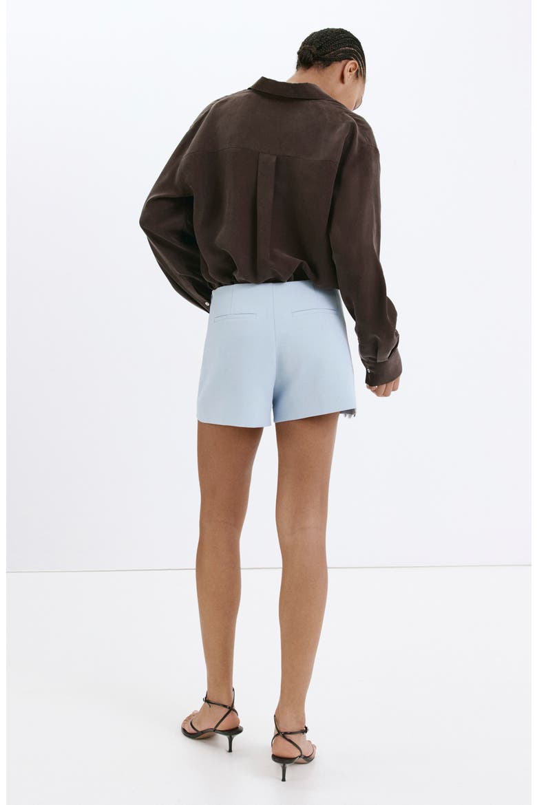 Lace Trim Skort, Alternate, color, SKY BLUE
