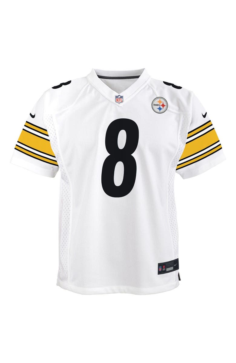 Nike Youth Nike Kenny Pickett White Pittsburgh Steelers Game Jersey, Alternate, color, 