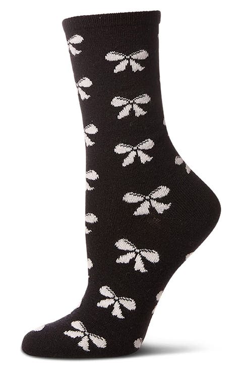 Bow Crew Socks