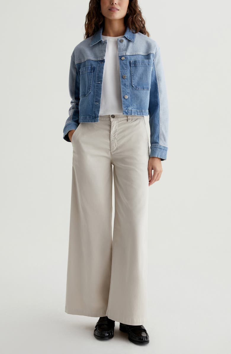 AG Caden Twill Wide Leg Pants, Alternate, color, 