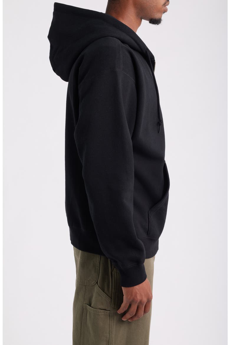 Established Works Bold Zip Hoodie, Alternate, color, BLACK
