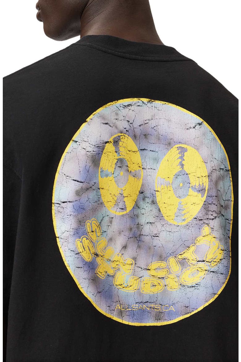 Spinner Graphic T-Shirt, Alternate, color, WASHED BLACK
