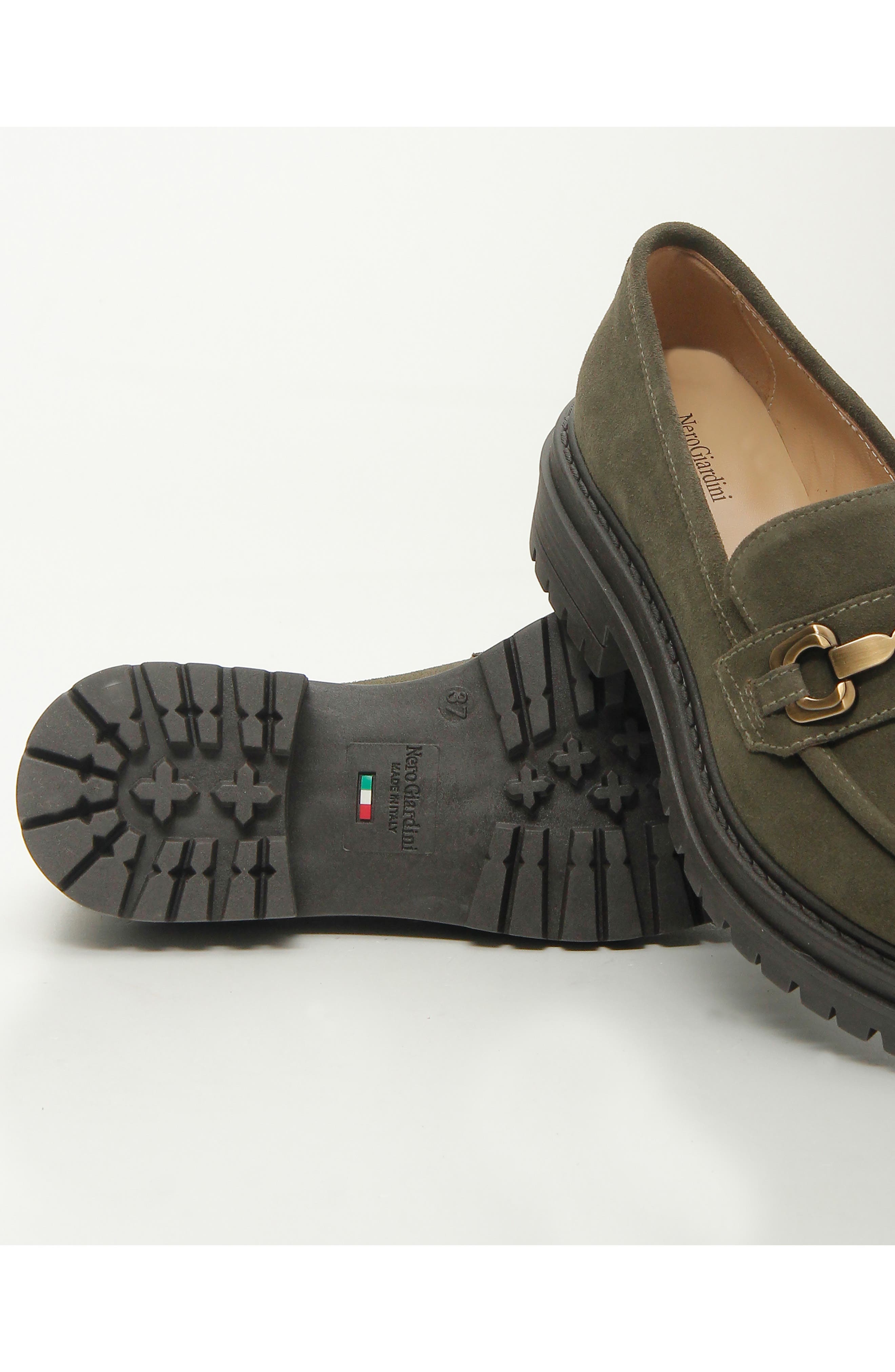 Lug Loafer, Alternate, color, OLIVE