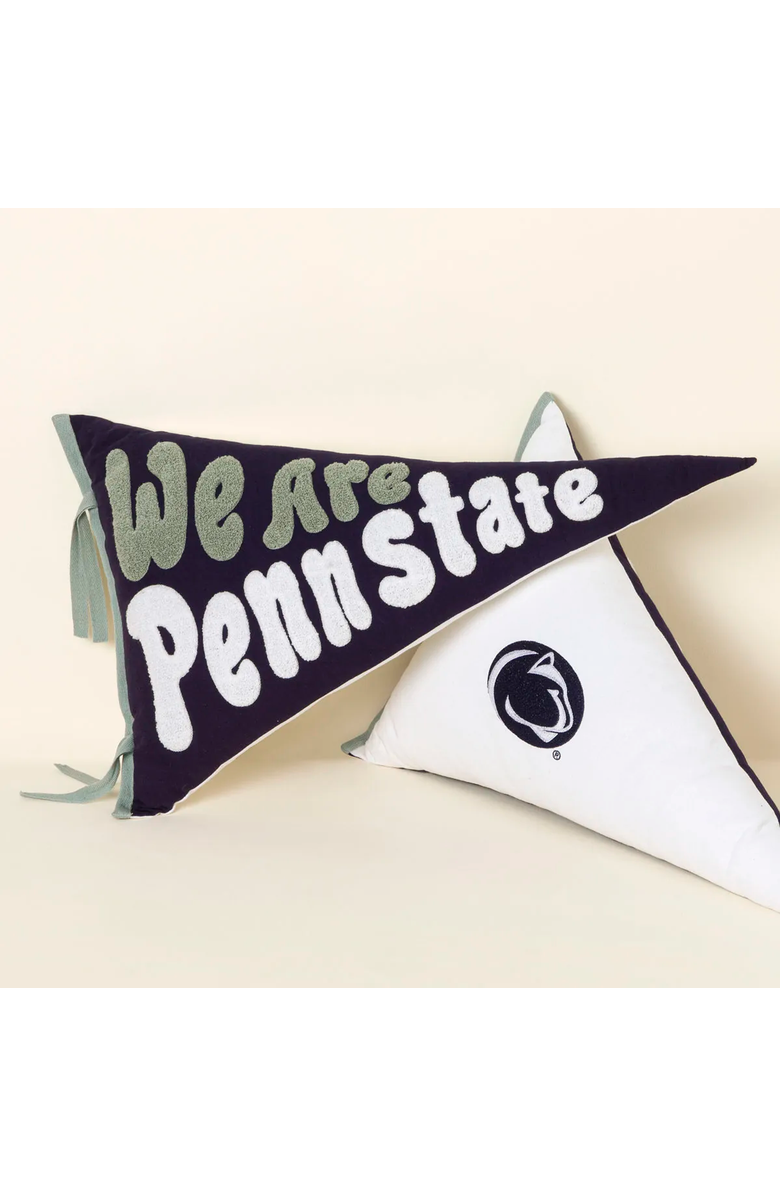 Uncommon Goods Your College Cheer Pennant Pillow, Alternate, color, Virginia Tech