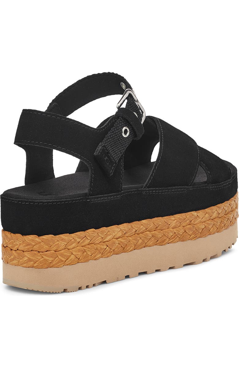 UGG<sup>®</sup> Aubrey Ankle Strap Platform Sandal, Alternate, color,