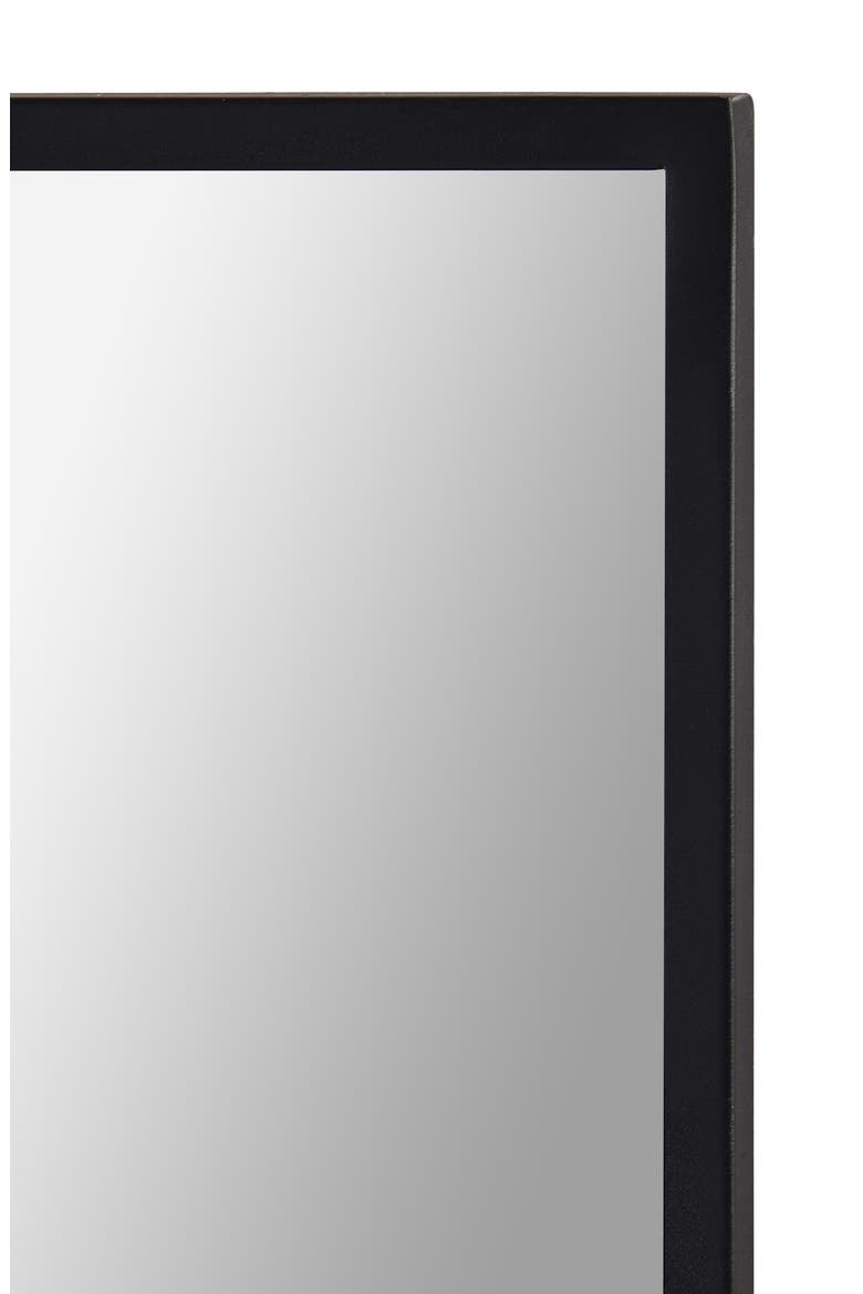 Raizel Rectangular Mirror, Alternate, color, MIRROR MATT BLACK