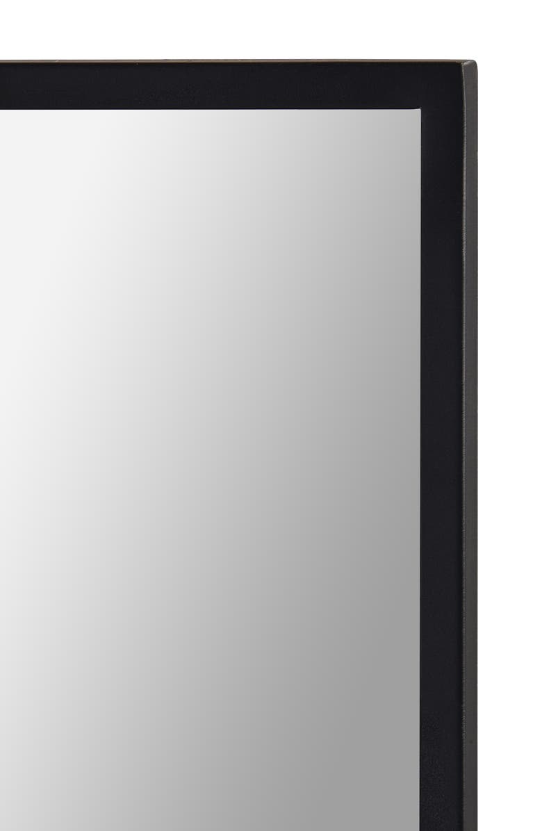 Renwil Raizel Rectangular Mirror, Alternate, color, Mirror Matt Black