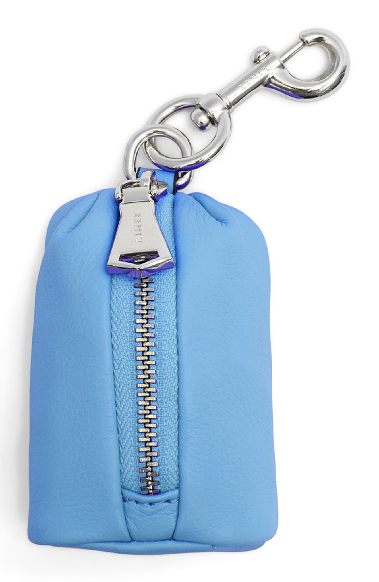 Tamitha Leather Key Fob, Main, color, PURE BLUE