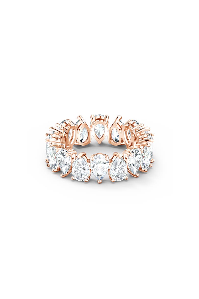 Matrix Crystal Ring, Main, color, WHITE