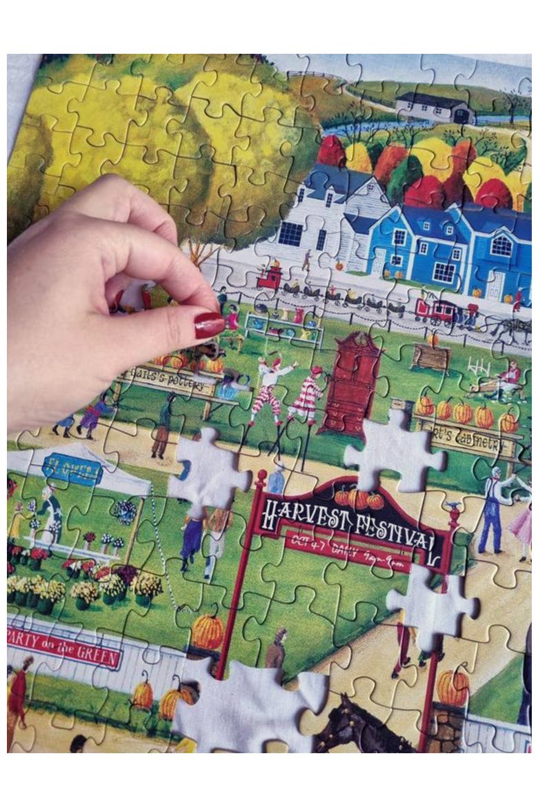 Harvest Festival 300 Piece Jigsaw Puzzle, Alternate, color, Multicolor