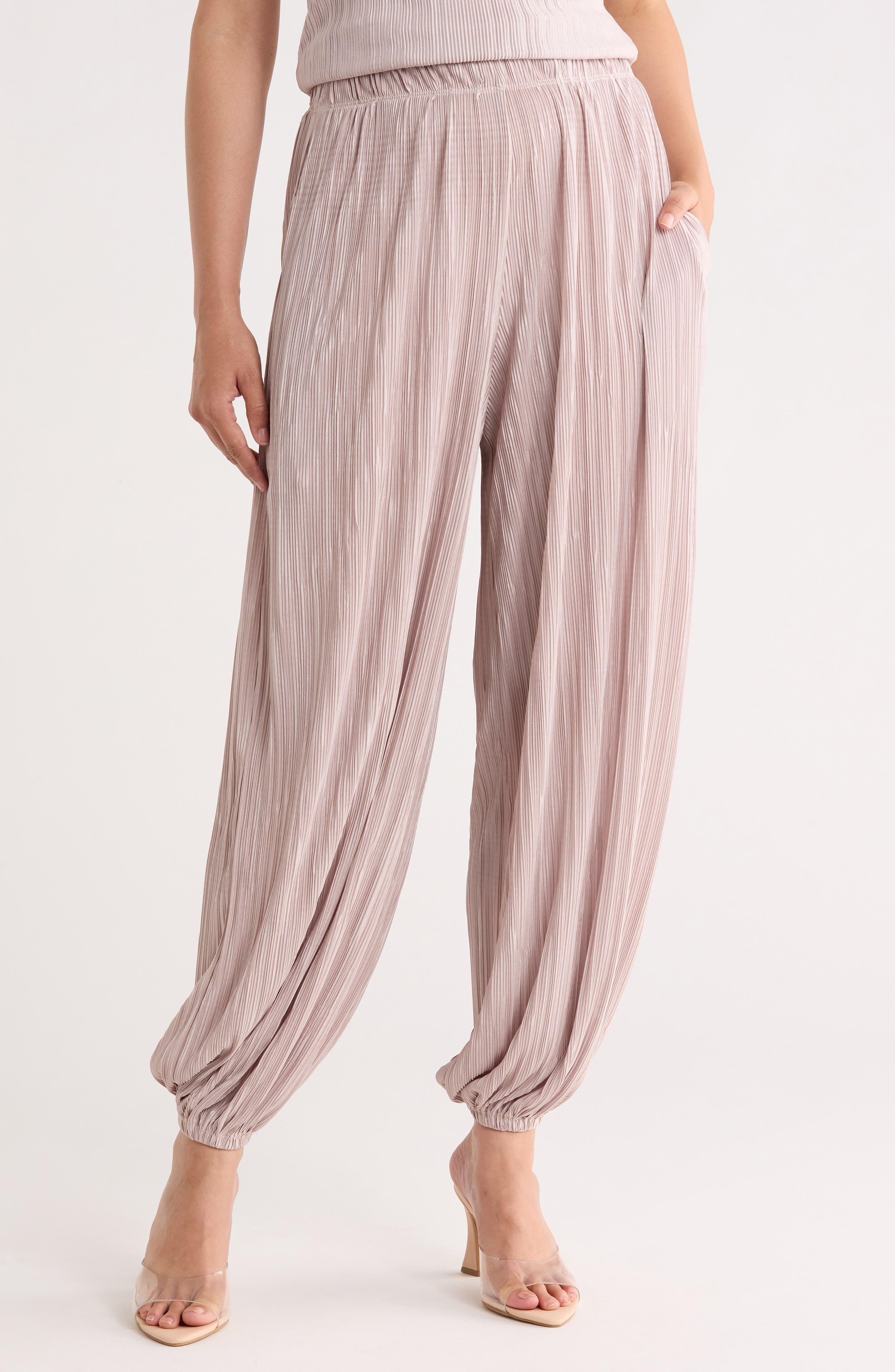 Renee C Plissé Joggers