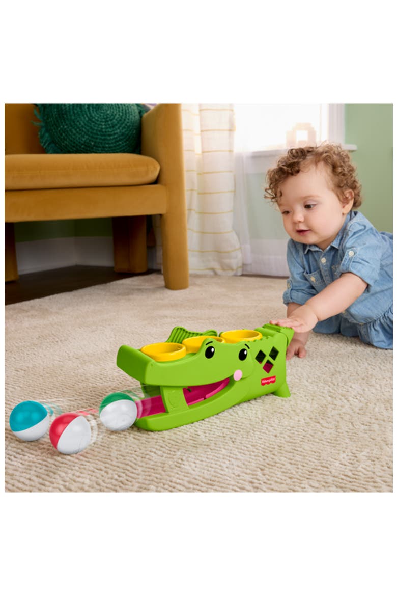 Kids' Sit & Tap Rolligator Activity Toy, Alternate, color, ALLIGATOR